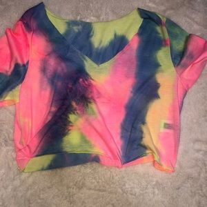 Tie-dye crop top